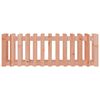 vidaXL Garden Raised Bed with Fence Design 150x50x50 cm Solid Wood Douglas