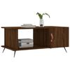 vidaXL Coffee Table Brown Oak 90x50x40 cm Engineered Wood