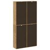 vidaXL Side Cabinets 4 pcs "ODDA" 40x24x79 cm Solid Wood Pine