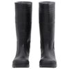 vidaXL Rain Boots Black Size 42 PVC