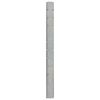 vidaXL Garden Fence Posts 10 pcs Silver 240 cm &nbsp;Galvanised Steel
