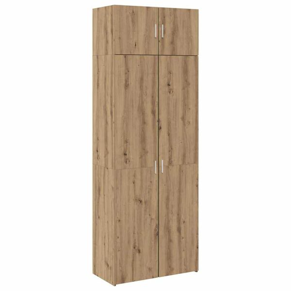 vidaXL Storage Cabinet 3 pcs Artisan Oak