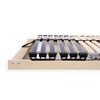 vidaXL Slatted Bed Base without Mattress with 42 Slats 7 Zones 70x200 cm