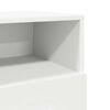vidaXL Bedside Cabinet with 2 Drawers White 36x36x68 cm