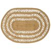 vidaXL Area Rug Natural 100 x 152 cm Jute