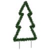 vidaXL Christmas Light Decoration with Spikes Tree 80 LEDs 60 cm