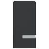 vidaXL Outdoor Wall Light Black Stainless Steel