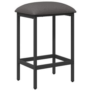 vidaXL Bar Stool Light Grey 40 x 32 x 74 cm Engineered Wood