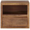 vidaXL Bedside Table Solid Acacia Wood 40x30x35 cm