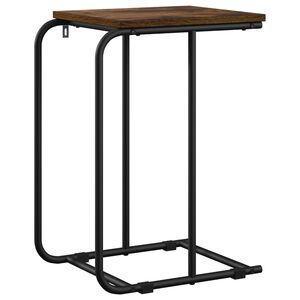 vidaXL Side Table Smoked Oak 40 x 31 x 55 cm Engineered Wood
