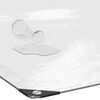 vidaXL Clear Tarpaulin with Eyelets 3x6 m Polyethylene
