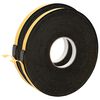 vidaXL Self-adhesive Foam Tape 2 pcs Black 10mm x 10m CR Foam