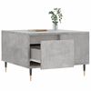 vidaXL Coffee Table Concrete Grey 55x55x36.5 cm Engineered Wood
