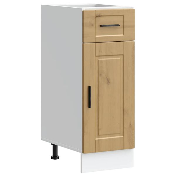 vidaXL Kitchen Base Cabinet Porto Artisan Oak Engineered Wood