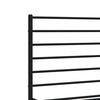 vidaXL Metal Bed Frame without Mattress with Footboard Black 120x200cm
