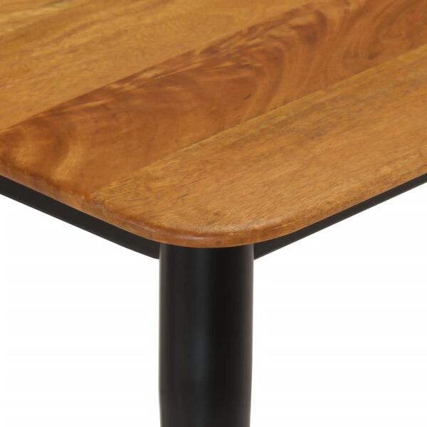 vidaXL Bench 160x40x45 cm Solid Wood Mango and Iron