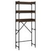 vidaXL Washing Machine Shelf Brown Oak 67x25x163 cm Engineered Wood
