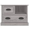 vidaXL Bedside Cabinet Grey Sonoma 60x39x45 cm