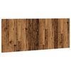 vidaXL Bed Headboard Old Wood 200x1,5x80 cm Engineered Wood
