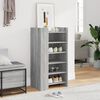 vidaXL Shoe Cabinet Grey Sonoma 52x37.5x100 cm Engineered Wood