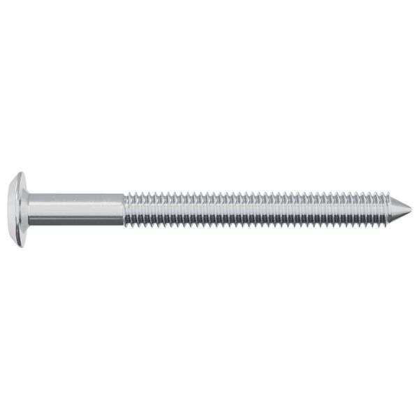 vidaXL Screw 2 pcs Silver M6 x 60 mm Steel