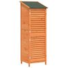 vidaXL Garden Shed Brown 59 x 56 x 176 cm Solid Fir Wood