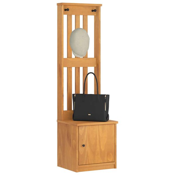 vidaXL Hall Tree SANDNES 45x40x159.5 cm Solid Wood Pine
