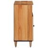 vidaXL Sideboard with Door Natural 60 x 33.5 x 75 cm Solid Mango Wood