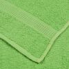 vidaXL Guest Towels "FROGN" 10 pcs Apple Green 30x50 cm 360 gsm