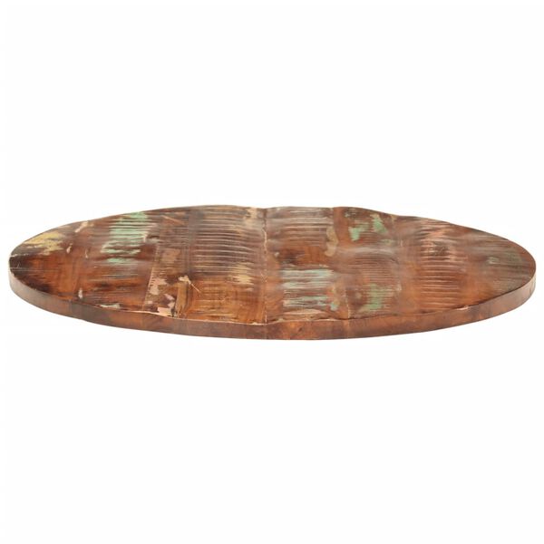 vidaXL Table Top &Oslash; 90x3.8 cm Round Solid Wood Reclaimed