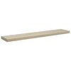vidaXL Floating Wall Shelves 4 pcs Oak 120x23.5x3.8 cm MDF