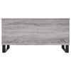 vidaXL Coffee Table Grey Sonoma 90x44.5x45 cm Engineered Wood