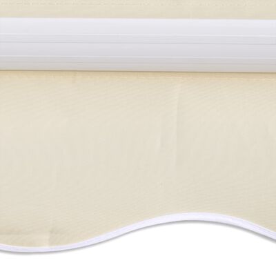 Awning Top Sunshade Canvas Cream 3 x 2,5 m