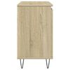 vidaXL Bathroom Cabinet Sonoma Oak 58x33x60 cm Engineered Wood