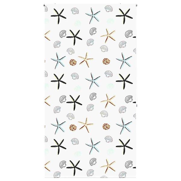 vidaXL Shower Roller Blind 130x240 cm Fabric Width 126 cm