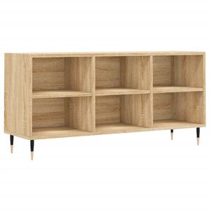 vidaXL TV Cabinet Sonoma Oak 103.5x30x50 cm Engineered Wood