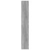vidaXL Book Cabinet Grey Sonoma 80 x 30 x 198 cm Engineered Wood