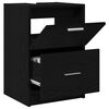 vidaXL Bathroom Cabinet Black Oak 40 x 37 x 59 cm Engineered wood