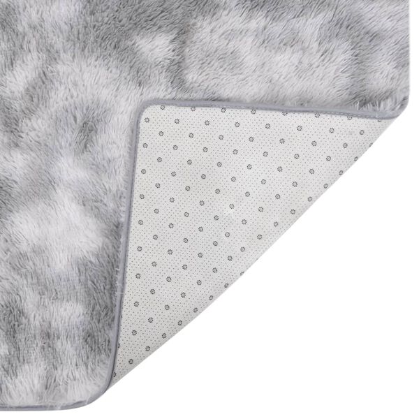 vidaXL Shaggy Rug Grey 270x180 cm