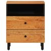 vidaXL Bedside Cabinet 50x33x60 cm Solid Wood Acacia