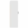 vidaXL Kitchen Cabinet with Shelf High Gloss White 80 x 31 x 100 cm
