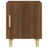 vidaXL Bedside Cabinets 2 pcs Brown Oak Engineered Wood