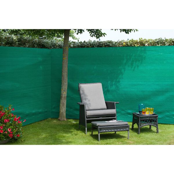 Nature Garden Sight Break Fencing PE 1.5x10 m Green