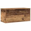 vidaXL Storage Box Old wood 100 x 42 x 46 cm Engineered Wood