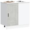 vidaXL Kitchen Base Cabinet Porto Concrete Grey Engineered Wood