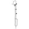 vidaXL Shower System Silver 45 x 20 x 96 cm Brass,Sus201 and ABS