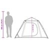 vidaXL Camping Tent Dome 4-Person Green Quick Release