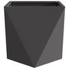 vidaXL Planter Black 40 x 40 x 40 cm Steel