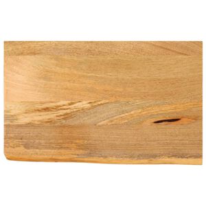 vidaXL Table Top Live Edge 40x20x2.5 cm Solid Wood Mango