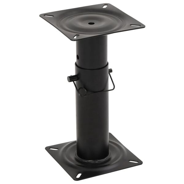 vidaXL Boat Seat Pedestal with 360&deg; Seat Swivel Adjustable Steel